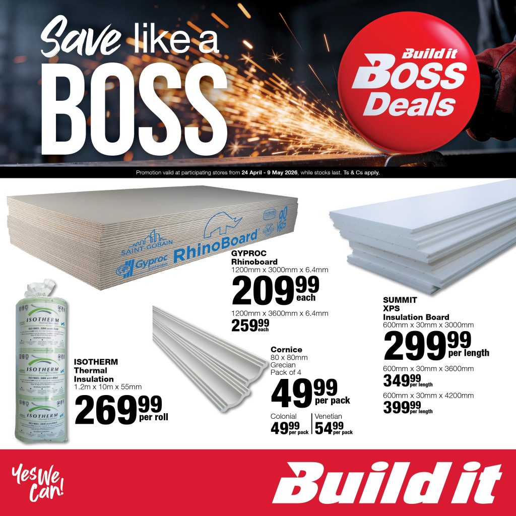 Build it Hermanus Promotions April 2026