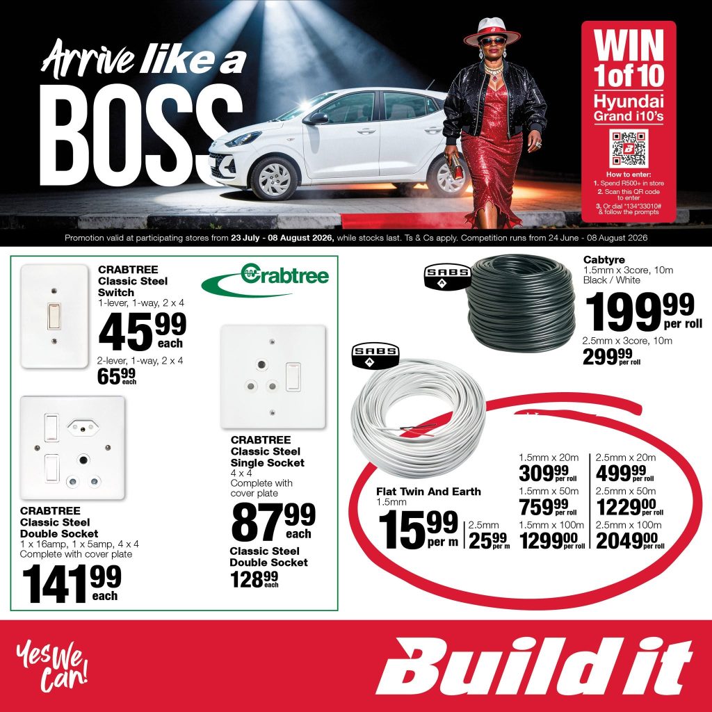 Build it Hermanus Promotions July-August 2026