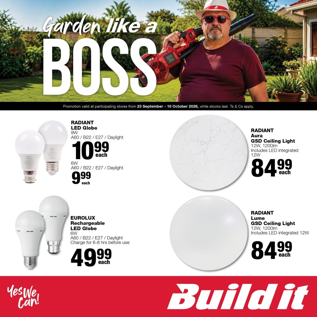 Build it Hermanus Promotions September 2026