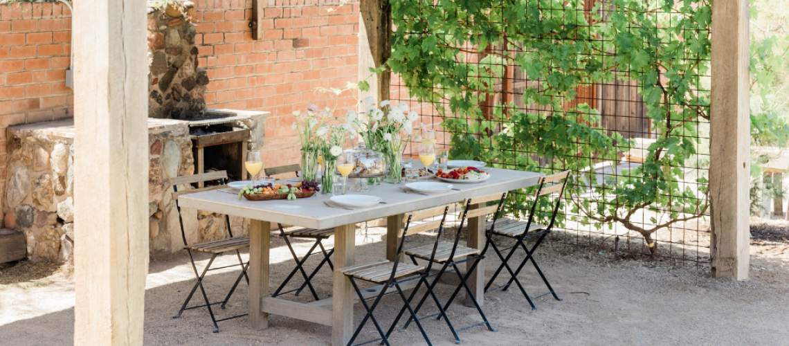 Build it Hermanus How To Patio Dinner Table