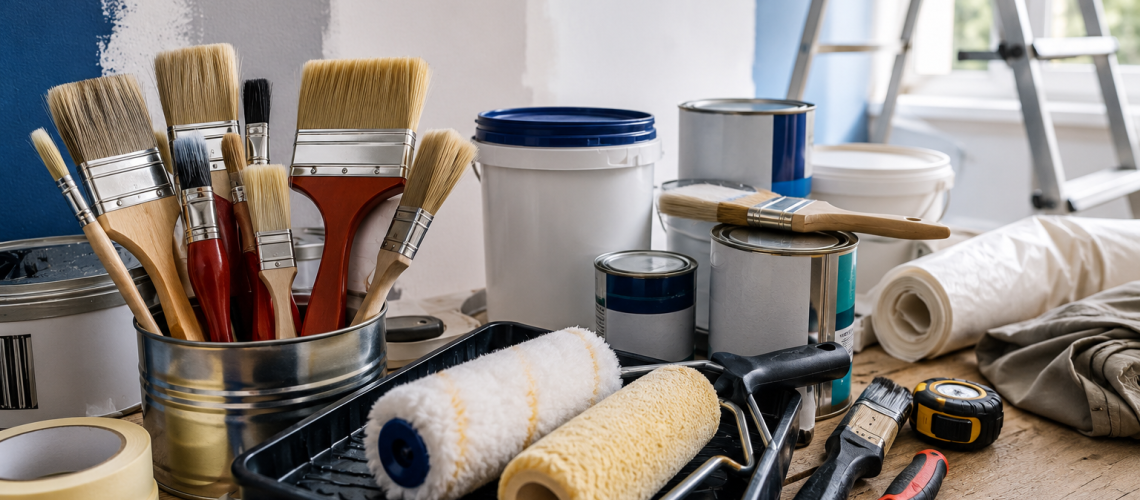 Build it Hermanus All About Paint Brushes and Rollers in a Hardware Store